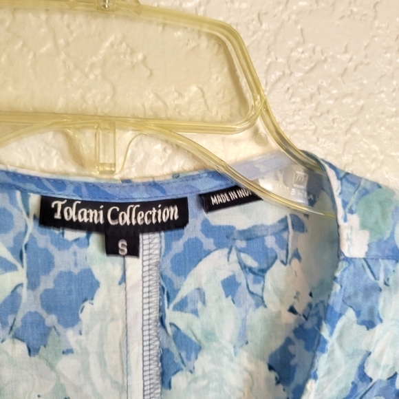 Tolani Collection Thalia Maxi boho button down floral Dress sz S - Picture 5 of 9